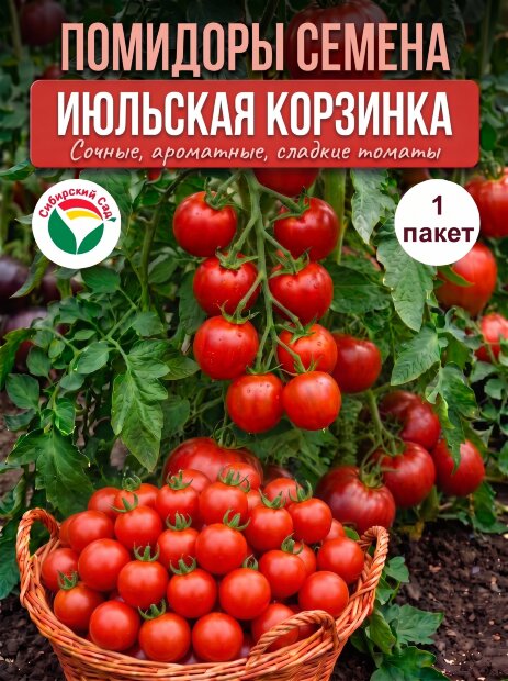 Томат Июльская Корзинка семена 