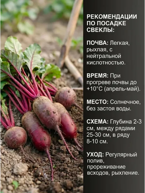 Свекла Цилиндра семена 