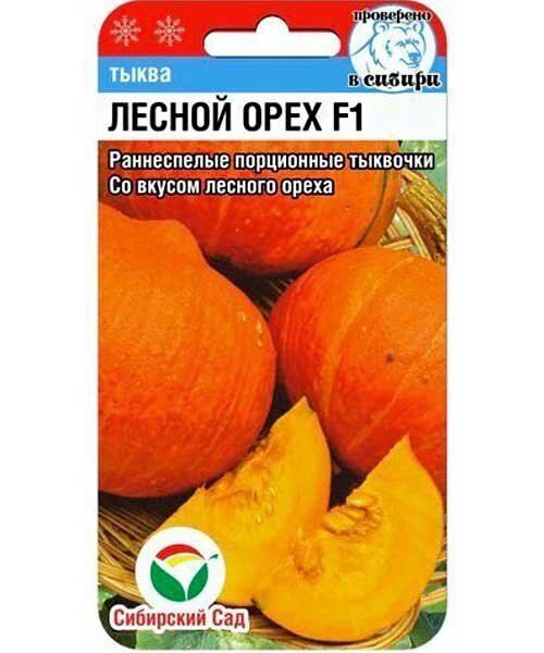 Тыква Лесной Орех F1 семена 